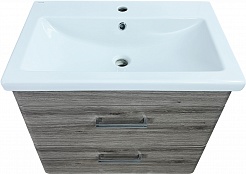 Style Line Мебель для ванной Лотос 70 подвесная сосна лофт – фотография-5